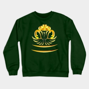 gold art design. Crewneck Sweatshirt